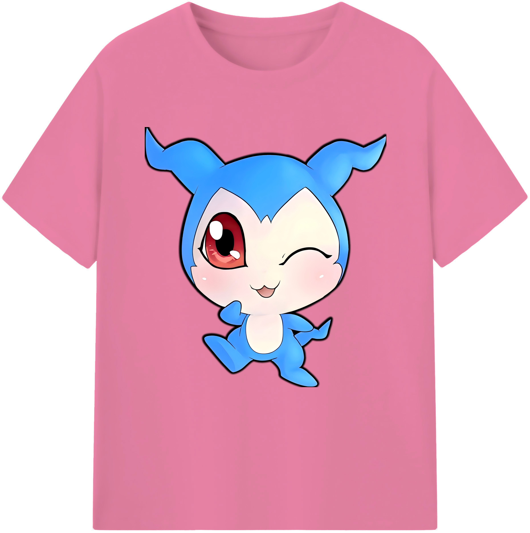 （画像用） Digimon デジタルモンスター/デジモン 綿100％半袖Tシャツ（フロントプリント）